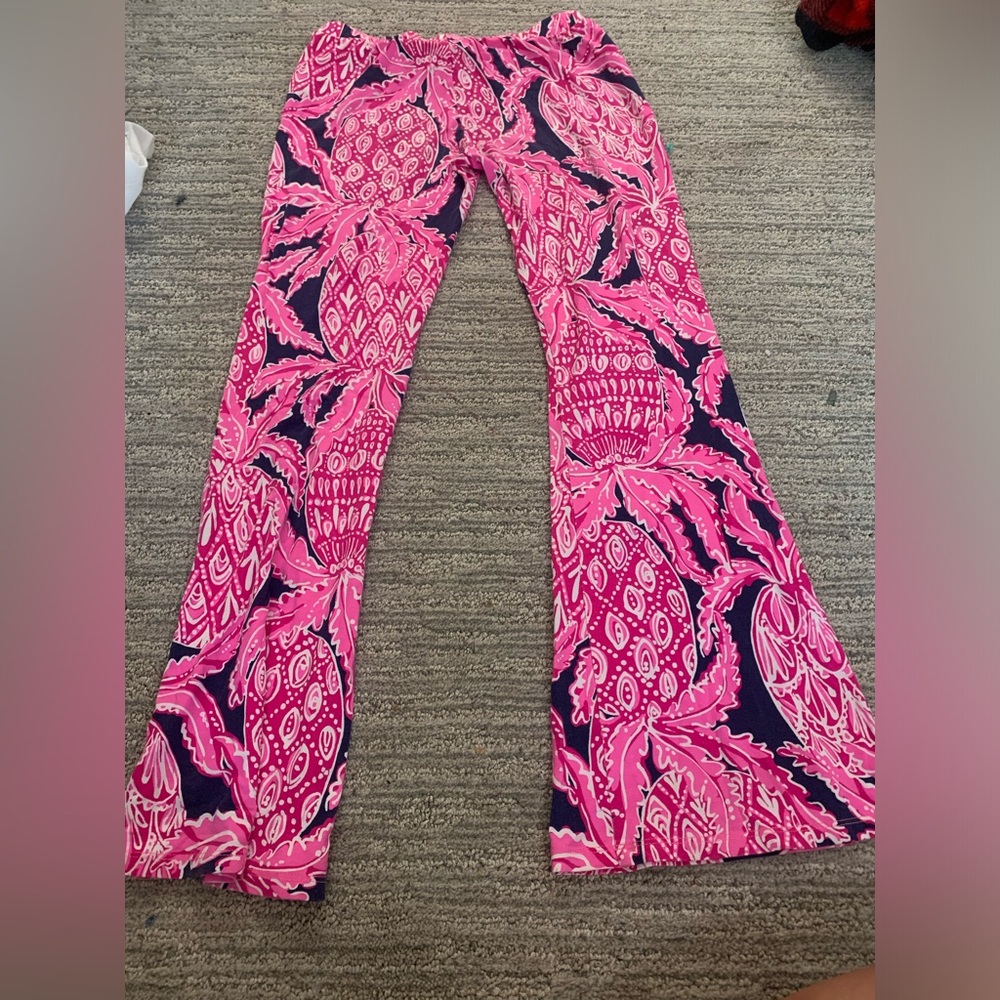 lilly pulitzer flared leggings